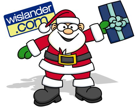 Santa with Package