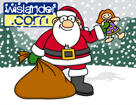 Santa with Presents