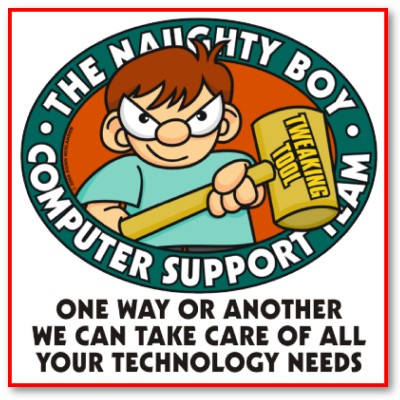 Naughty Boy Tech Support