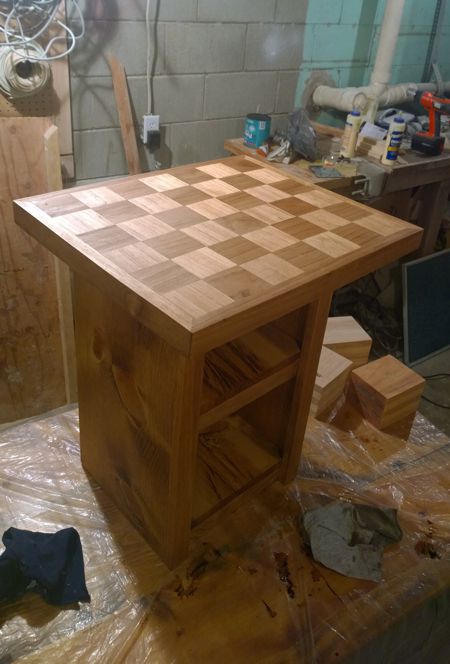 Stained Nightstand