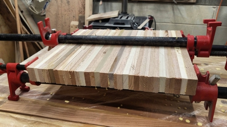 Scrap Wood Cutting Board 1