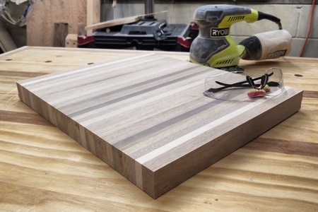 Scrap Wood Cutting Board 2